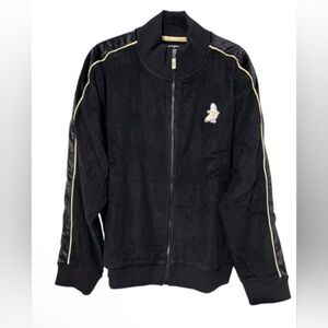 Bananas Monkey Zip up track jacket Black Yellow
Terry‎ Cloth 100% cotton size XL